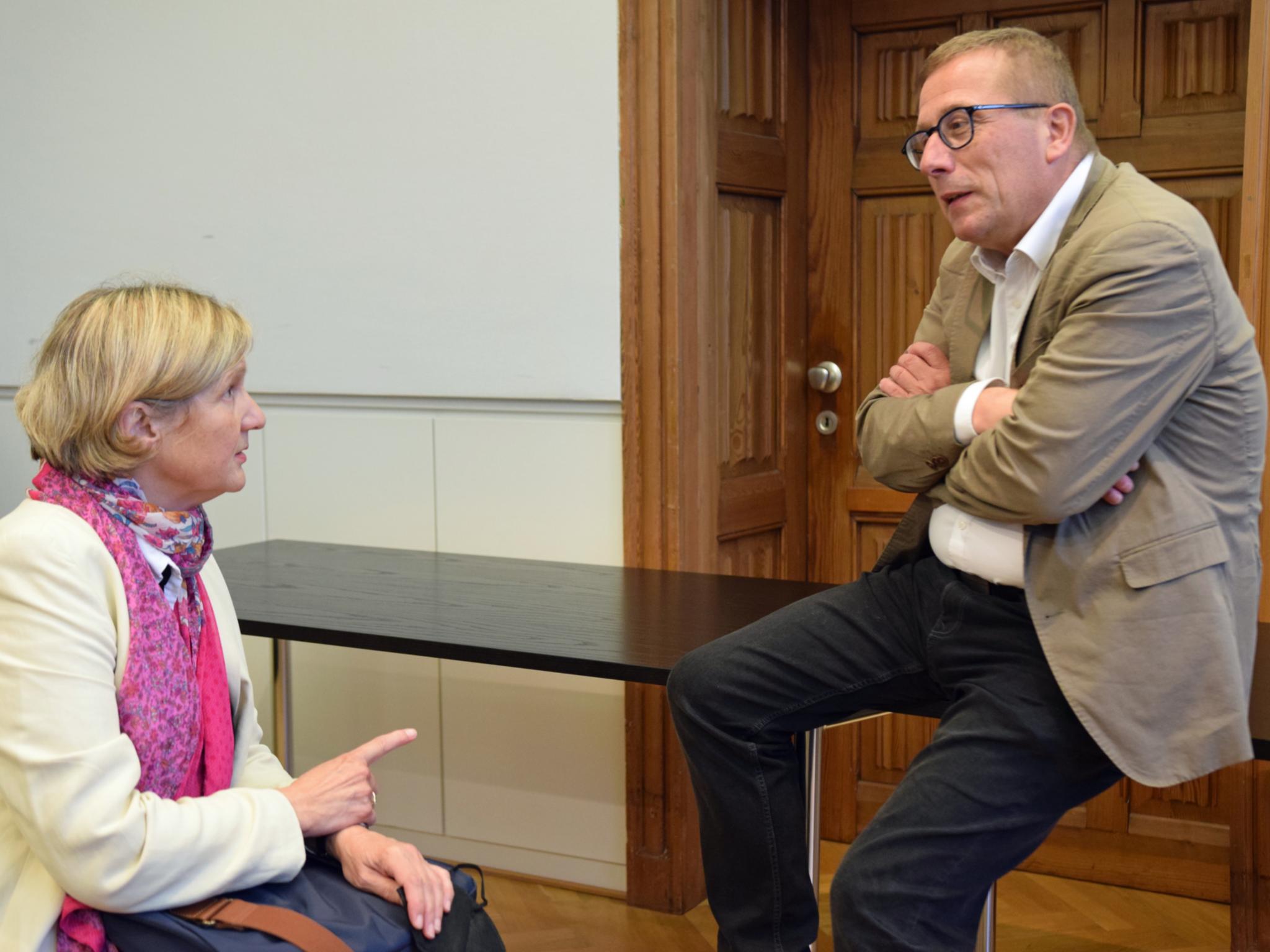 Elisabeth Auchter-Mainz und Thomas Schüller